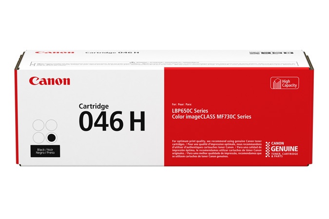 Canon CRG 046H (1254C002) Toner Cartridge, Black