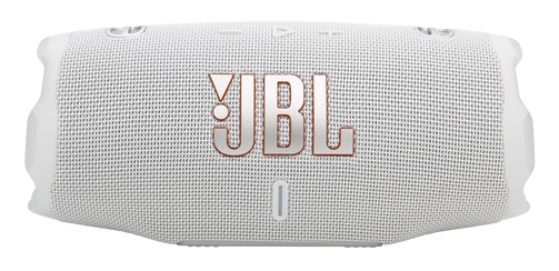 JBL Charge 6 Portable Speaker, Bluetooth, White