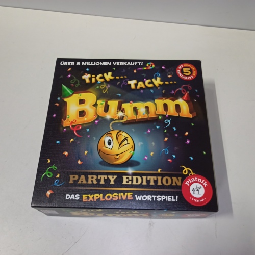 Ecost Customer Return Piatnik 6483 Tick Tack Bumm party edition of the game classic, Suitable from 1