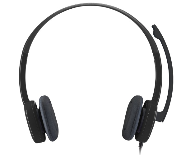 Logitech H151 Stereo Wired Headset 3.5 mm jack, Black