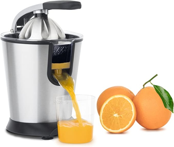 Ecost Customer Return H.Koenig AGR80 Electric Citrus Juicer with Lever Arm / Anti-Drip System / B