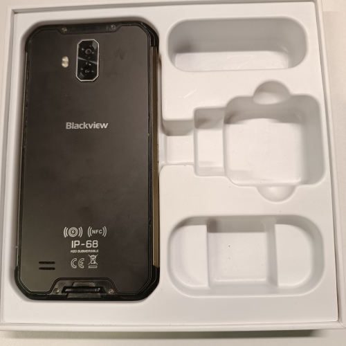 Ecost Customer Return Blackview BV9600: 4GB/64GB grey phone