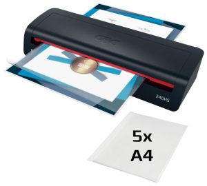 GBC 240HS Home Office Laminator A3, 400 mm/min, Black