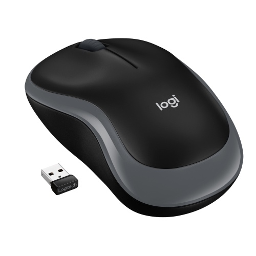 Logitech M185 Wireless Mouse, RF Wireless