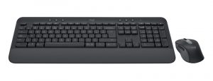 Logitech Signature MK650 Combo for Business Wireless Keyboard + Mouse, US INT, Graphite