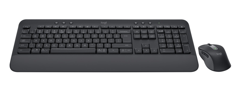 Logitech Signature MK650 Combo for Business Wireless Keyboard + Mouse, US INT, Graphite
