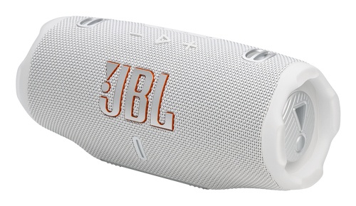 JBL Charge 6 Portable Speaker, Bluetooth, White