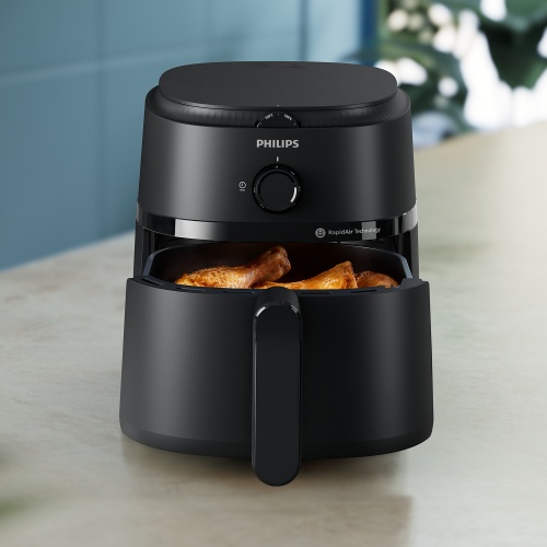 Philips 1000 Series NA120/00 Hot Air Fryer 4.2 L 1500 W, Black