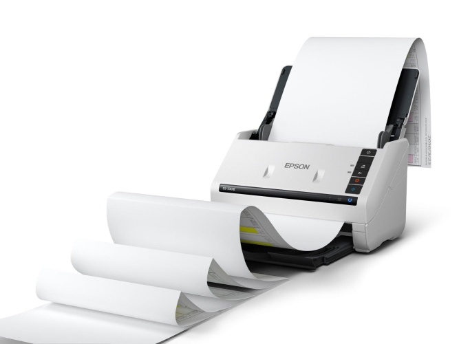 Epson WorkForce DS-530III Scanner Colour A4 40 ppm 600x600 DPI, Duplex, ADF, USB