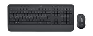 Logitech Signature MK650 Combo for Business Wireless Keyboard + Mouse, US INT, Graphite