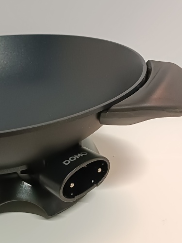 Ecost Customer Return, Domo Do-8708W Grande Wok Electric Aluminum Black 5 L