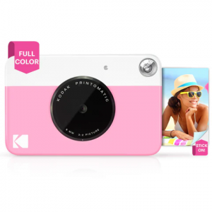 Kodak PRINTOMATIC Instant Print Camera, 2x3'', Pink
