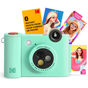 Kodak SMILE+ Instant Print Camera, 2x3'', Green
