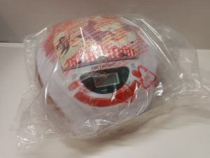 Ecost Customer Return, Metronic CD / MP3 Radio red/White