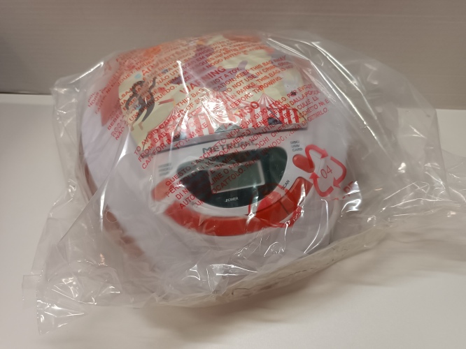 Ecost Customer Return, Metronic CD / MP3 Radio red/White