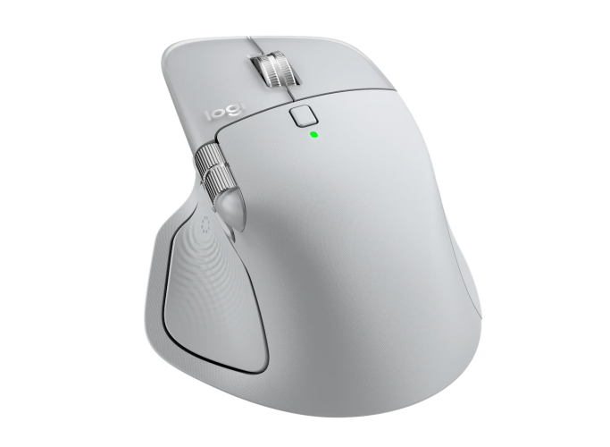 Logitech MX Master 4 Wireless Mouse RF Wireless + Bluetooth, 8000 DPI, Pale Grey