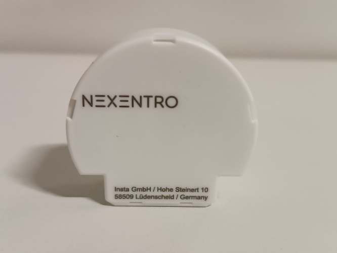 Ecost prekė po grąžinimo NEXENTRO Zigbee 57004000 Push Button Interface Double for Smart Home Retrof