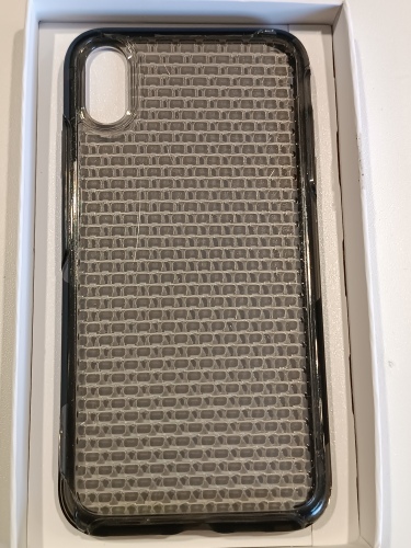 Ecost Customer Return OtterBox Clear Case + Performance Glass Bundle for Apple iPhone Xs Max - Black
