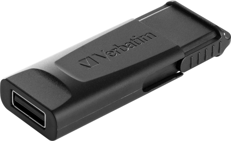 Verbatim 98697 Slider USB atmintinė 32GB, USB-A 2.0, Juoda