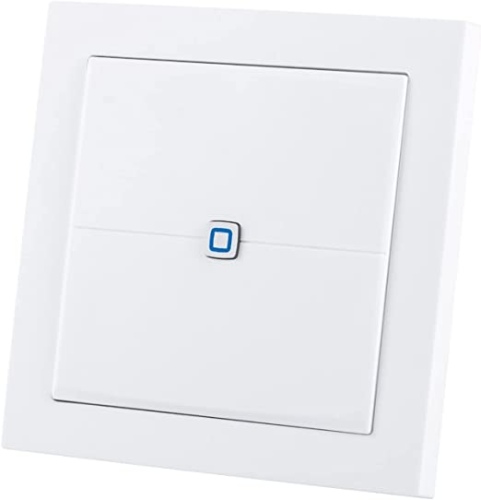 Ecost customer return Homematic IP 155342A0 Smart Home wall switch, flat, extra flat and flexible to