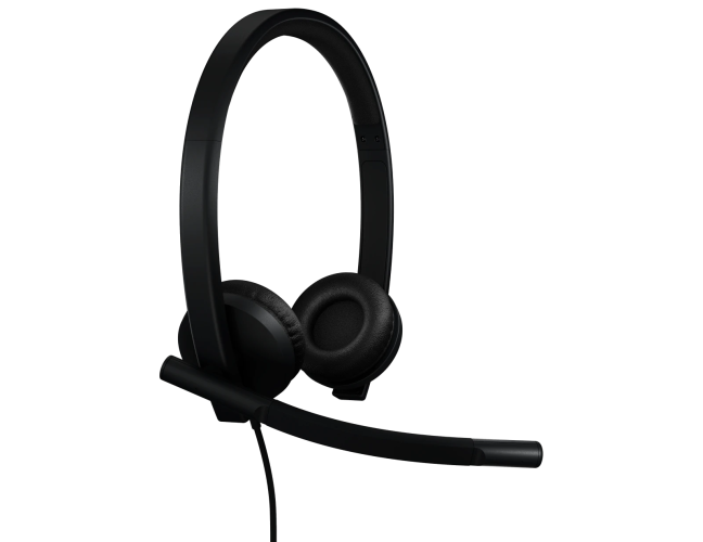 Logitech H570e Stereo MS Teams Wired Headset USB-C, Black