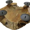 Ecost Customer Return Ambientehome Advent wreath Advent bowl round approximately 20-25 cm