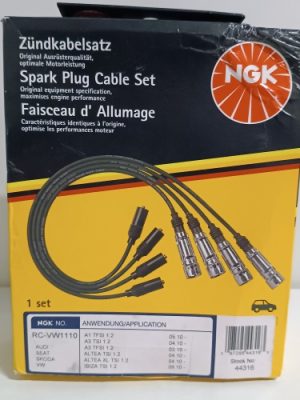 Ecost prekė po grąžinimo NGK 44316 Ignition Cable Set , black