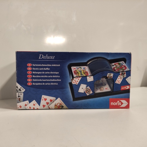 Ecost Customer Return Noris 606154621 - Card Shuffling Machine - battery-operated (2x 1.5V batteries