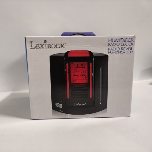 Ecost Customer Return Lexibook AM/FM Revolution Radio Clock