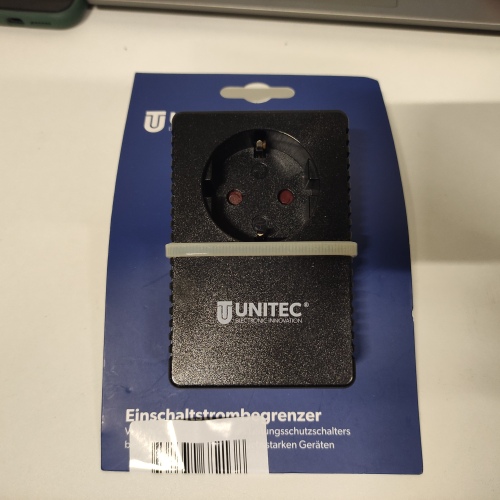 Ecost customer return Unitec startup limiter and inrush current limiter (250V ~ / 16A, intermediate