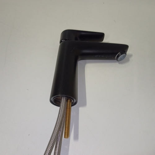 Ecost customer return hansgrohe Talis E CoolStart Tap (Tap with Spout Height 110 mm) Single Lever Ba