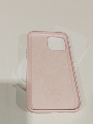 Ecost Customer Return Apple Silicon Case with MagSafe (for iPhone 13 Pro Max) - Lime Pink
