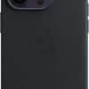 Ecost Customer Return Apple iPhone 14 Pro Leather Case with Magsafe- midnight