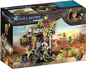 Ecost Customer Return PLAYMOBIL Novelmore 71025 Sal'ahari Sands - Thunderthrone with Catapult, Toy