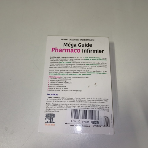 Ecost Customer Return Book Mega Nursing Pharmaco Guide: The essential for the administration and mon