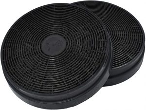 Ecost Customer Return activated carbon filter (x2), suitable for various "Respecta", "Bomann" range