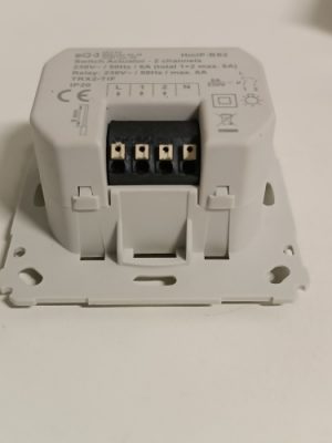 Ecost prekė po grąžinimo Homematic IP Smart Home 156757A0 Switch Actuator for Brand Switch - 2 Gang