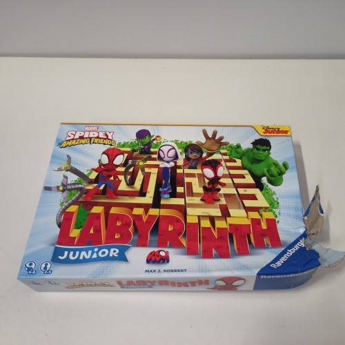 Ecost Customer Return Ravensburger Spidey and His Amazing Friends Labyrinth Junior Game for Boys & G