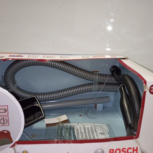 Ecost Customer Return Theo Klein Bosch Vacuum Cleaner, Faithful Replica, With Battery-Operated Sucti