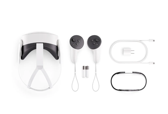 Meta Quest 3S Virtual reality system, 128GB, US, White