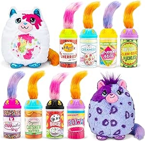 Ecost Customer Return Misfittens Basic Fun 03936 Cats, Wave 1 Surprise Stuffed Toys