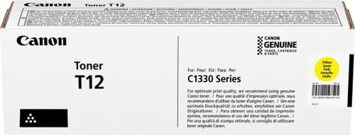 Canon Toner T12 (5095C006) Toner Cartridge, Yellow