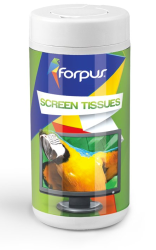 Screen Cleaning Wet Wipes Forpus, (50 pcs.)