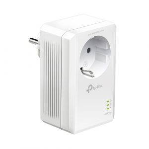 TP-Link TL-PA7017P KIT AV1000 Gigabit Passthrough Powerline Starter Kit Ethernet Adapter Kit