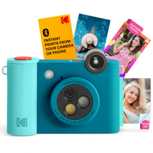 Kodak SMILE+ Instant Print Camera, 2x3'', Blue