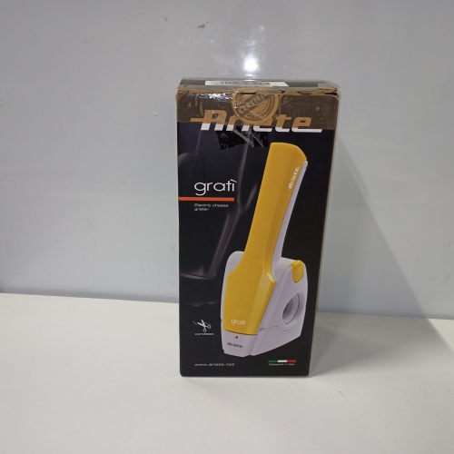 Ecost Customer Return Aries 447 Grat? 2.0, GROTTUGGIA GIFTSPAZIO, 1 kg capacity, stainless steel