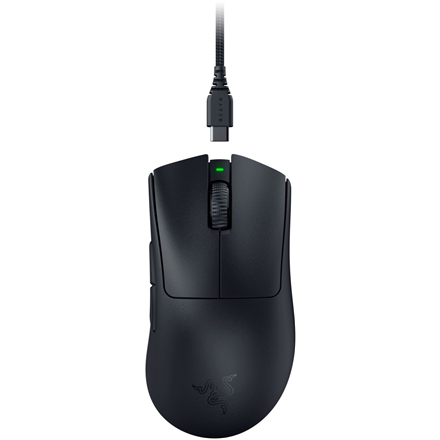 Razer DeathAdder V3 Pro Wireless Gaming Mouse, RF Wireless + USB-C, 30000 DPI, Black