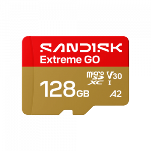 SanDisk Extreme GO microSDXC Memory Card 128GB UHS-I