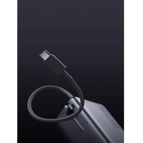 Xiaomi 165W Power Bank 10000mAh, Integrated Cable, Gray