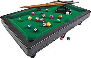 Ecost Customer Return Noris 606167704 Pool Billiards & Snooker incl. 2 Cues, 16 Billiard and 17 Snoo